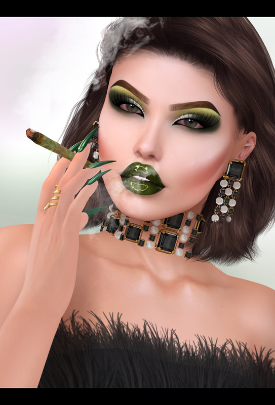 Second Life Marketplace - A! Goth Girl Makeup Set Lelutka HD